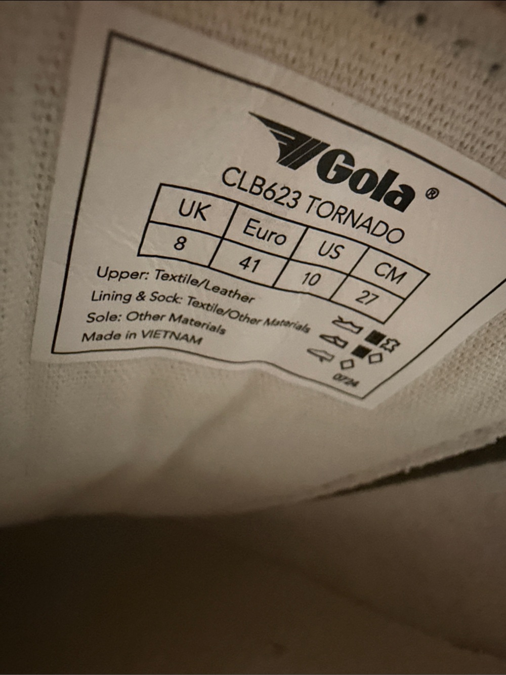Gola Black White Gum Classic Trainer - Picture 6 of 8